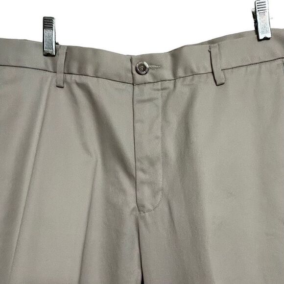 Dockers Flat Front Pants Men's Size 36x30 Cream Khaki Slim Fit Bottoms - Picture 5 of 10